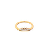 Contoured Tiara Diamond Band