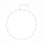 Load image into Gallery viewer, Diamond Bezel Station Necklace