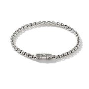JOHN HARDY Men's Box Chain 4mm Sterling Silver Bracelet