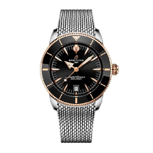 BREITLING Superocean Heritage B31 Automatic 42mm Mens Watch Black