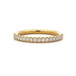 Load image into Gallery viewer, 18K Yellow Gold Diamond Wedding or Anniversary Band 0.25cttw