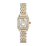 Load image into Gallery viewer, MICHELE Deco Madison Mini Diamond Two-Tone 18K Gold-Plated Watch

