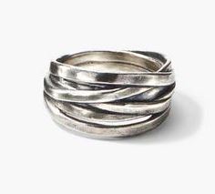 JOHN VARVATOS Silver Fusion Band