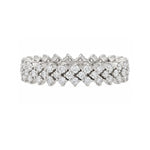 Load image into Gallery viewer, SETHI COUTURE 18K White Gold Vida White Diamond Band