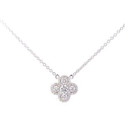 Diamond Clover Necklace