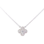 Load image into Gallery viewer, Diamond Clover Necklace