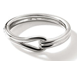 Load image into Gallery viewer, Surf Silver Hinged Bangle
