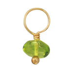 Load image into Gallery viewer, Peridot Rondelle Unfaceted Gemstone
