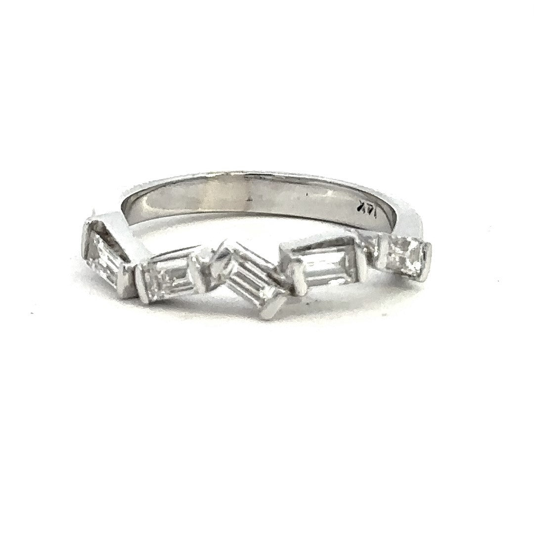 Baguette Diamond Band