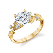 PARADE DESIGNS 14K Yellow Gold Vintage-Inspired Engagement Ring