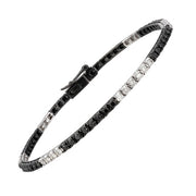 18K White Gold Diamond Tennis Bracelet