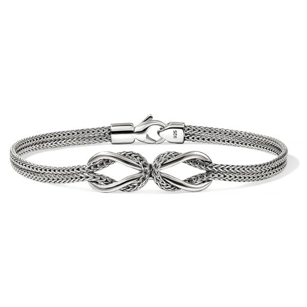 JOHN HARDY Sterling Silver Infinite Love Knot Bracelet-3.6MM