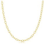 Load image into Gallery viewer, SETHI COUTURE 18K Yellow Gold Medium Twisted Oval Chain

