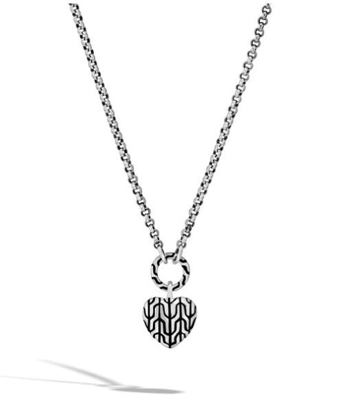 Classic Chain Heart Pendant Necklace
