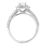 Load image into Gallery viewer, Double Halo Asscher Engagement Ring - Proposal Ready
