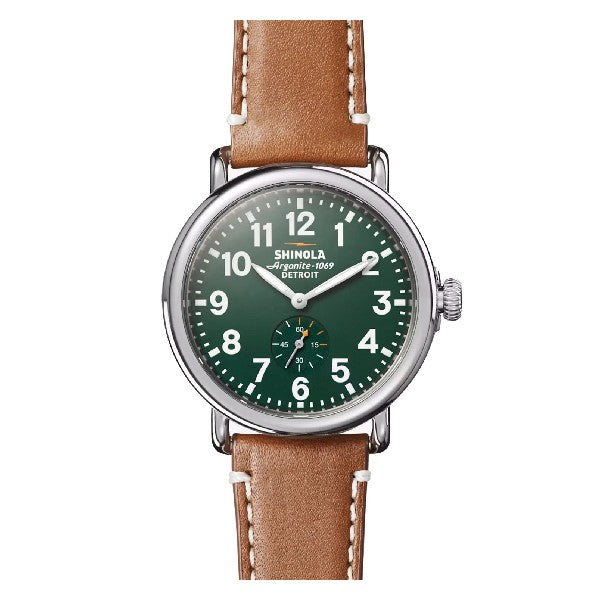 SHINOLA The Runwell 41mm WatchGreen Dial