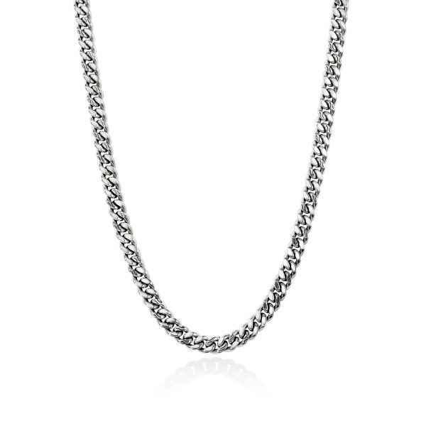 JOHN HARDY Sterling Silver Men's 7MM  Curb Chain Necklace