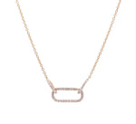 Load image into Gallery viewer, Diamond Link Necklace