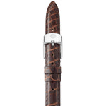 Load image into Gallery viewer, MICHELE 14mm Chocolate Alligator Strap