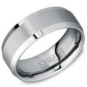 CROWN RING Men's Tungsten Wedding Band