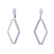 Diamond Kite Earrings