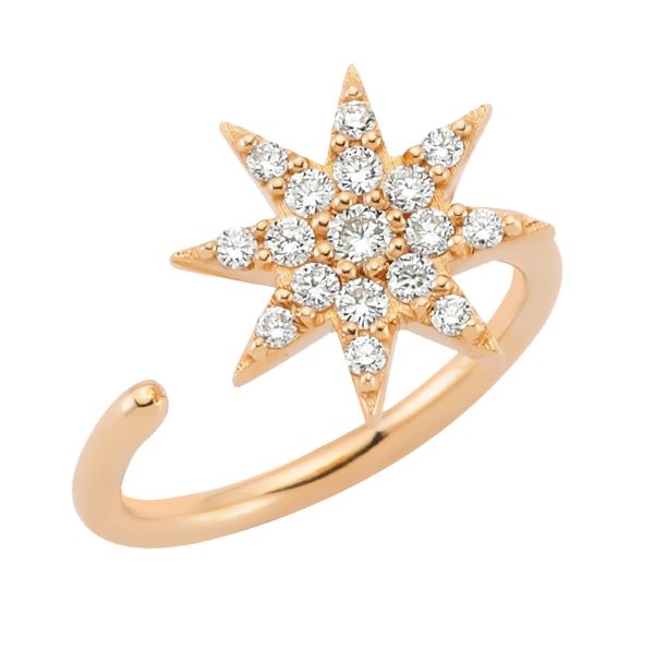 Star Light Venus Star  Diamond Ring