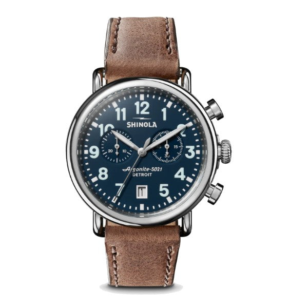 SHINOLA Canfield Two-Eye Chrono 41mm Men's Watch