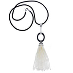 Load image into Gallery viewer, Pearl Tassel Necklace
