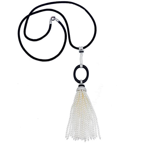 Pearl Tassel Necklace