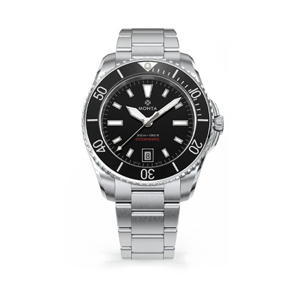 MONTA Oceanking Automatic 40.5mm Black Dial