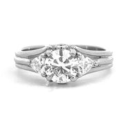 3-Stone Diamond Engagement Ring