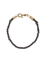 Load image into Gallery viewer, Woven Brass Bead Bracelet
