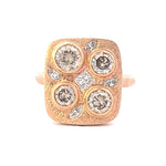 Load image into Gallery viewer, Rose Gold Diamond Fashion Ring
