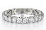 Load image into Gallery viewer, MICHAEL M Crown Eternity Wedding Band
