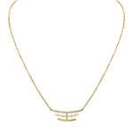 Load image into Gallery viewer, ETHO MARIA 18K Yellow Gold Diamond Neclace
