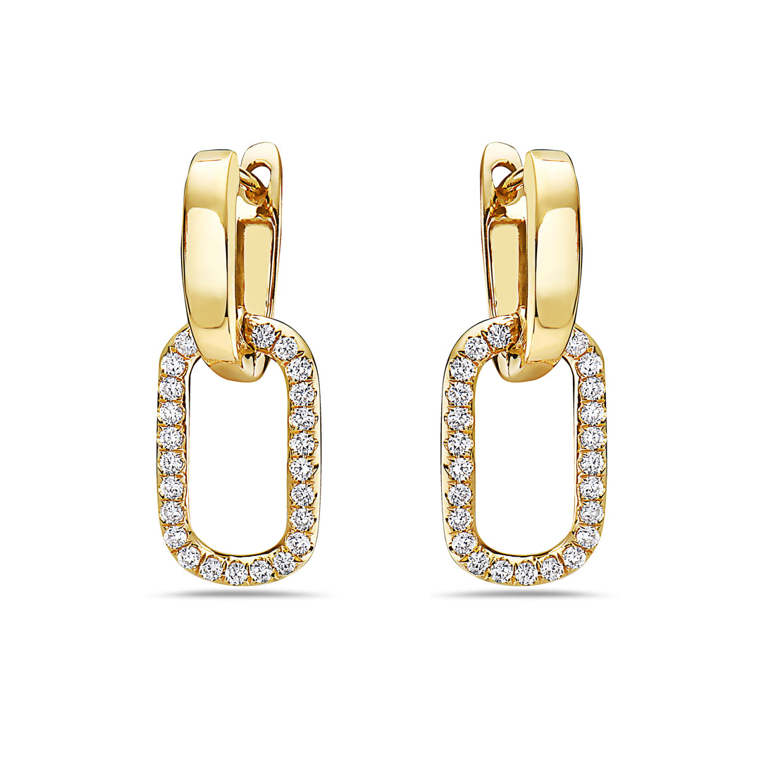 Diamond Drop Earrings