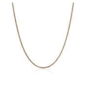 JOHN HARDY 14K Yellow Gold Curb Chain Necklace-2.1MM