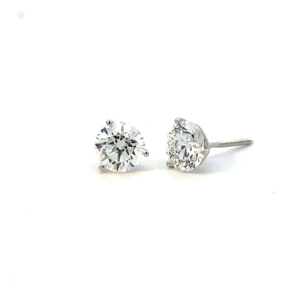 Lab Grown Diamond Stud Earrings - 2.11cttw