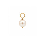 Load image into Gallery viewer, 14K Yellow Gold 7.5mm Freshwater Pearl Pendant / Charm / Enhancer