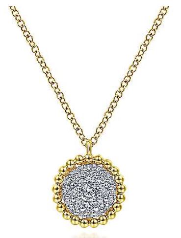 Diamond Pave Necklace