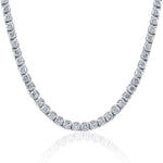 Load image into Gallery viewer, Lab Grown Diamond Tennis Necklace 36.11cttw 14K White Gold
