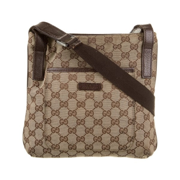 Pre-Owned  GUCCI GG Canvas Messenger Bag
