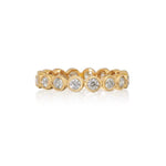 Load image into Gallery viewer, SETHI COUTURE Modern Bezel Yellow Diamond Band