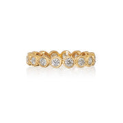 SETHI COUTURE Modern Bezel Yellow Diamond Band