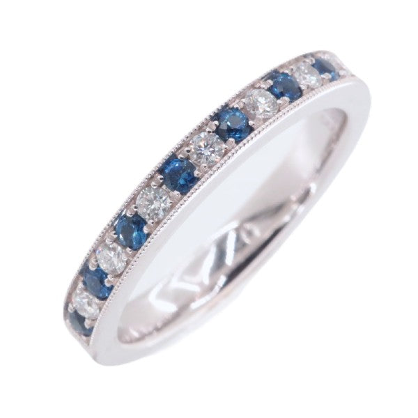 Diamond and Sapphire Eternity Ring