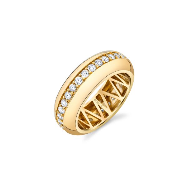 MICHAEL M Orb Split Band Ring