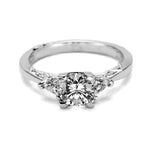 Load image into Gallery viewer, Simply Tacori Platinum 3-Stone Engagement Ring
