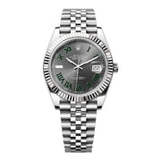 Pre-Owned Rolex Datejust 41 Wimbledon Dial Model 126334