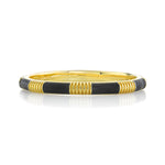 Load image into Gallery viewer, Black Enamel Stackable Band
