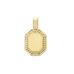 Load image into Gallery viewer, SETHI COUTURE 18K Yellow Gold P.S. Small Tag Pendant